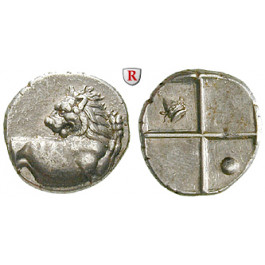 Thrakien, Chersonnesos, Hemidrachme um 386-338 v.Chr., vz