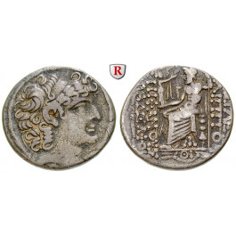 Syrien, Königreich der Seleukiden, Philippos Philadelphos, Tetradrachme, ss