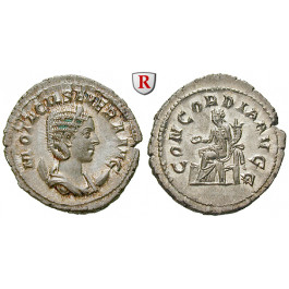 Römische Kaiserzeit, Otacilia Severa, Frau Philippus I., Antoninian 246-248, vz-st