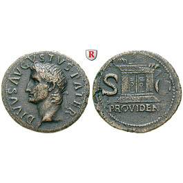 Römische Kaiserzeit, Augustus, As 22-30, ss-vz
