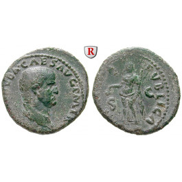 Römische Kaiserzeit, Galba, As 68-69, ss+