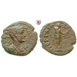 Römische Provinzialprägungen, Pamphylien, Perge, Hadrianus, Bronze, ss-vz