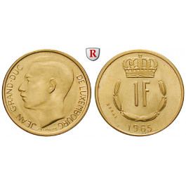 Luxemburg, Jean, Franc 1965, f.st