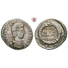 Römische Kaiserzeit, Constantius II., Siliqua 351-354, f.vz