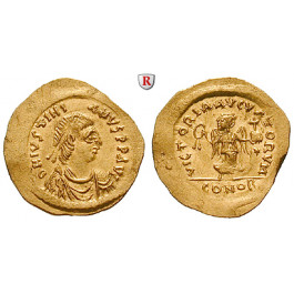 Byzanz, Justinian I., Tremissis 527-565, vz