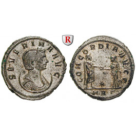 Römische Kaiserzeit, Severina, Frau des Aurelianus, Antoninian 274-275, vz-st