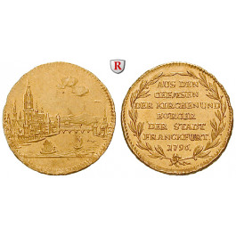 Frankfurt, Stadt, Dukat 1796, vz/vz+