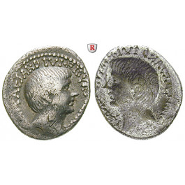Römische Republik, Octavian, Denar 36 v.Chr., ss