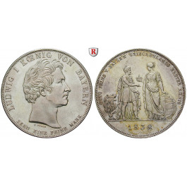 Bayern, Königreich, Ludwig I., Geschichtstaler 1832, f.vz
