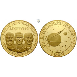 Zeitgeschehen, Goldmedaille 1969, 94,33 g fein, PP