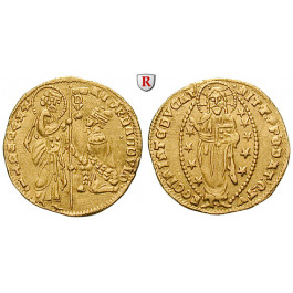 Italien, Venedig, Andrea Dandolo, Zecchino, f.vz