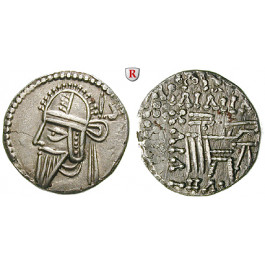 Parthien, Königreich, Vologases VI., Drachme 208-228, vz