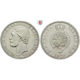 Mecklenburg, Mecklenburg-Strelitz, Friedrich Wilhelm, Vereinstaler 1870, ss-vz