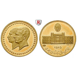 Iran, Mohammed Riza Pahlevi, Goldmedaille 1976 (1355 SH), 4,5 g fein, PP