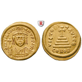 Byzanz, Tiberius II. Constantinus, Solidus 579-582, f.vz
