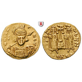 Byzanz, Constantinus IV. Pogonatus, Solidus 674-681, ss-vz