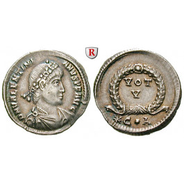 Römische Kaiserzeit, Valentinianus I., Siliqua 367-375, ss-vz/vz