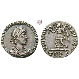 Römische Kaiserzeit, Valentinianus II., Siliqua 375-383, ss-vz