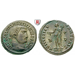 Römische Kaiserzeit, Maximinus II., Follis 311, vz+