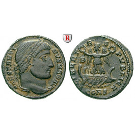 Römische Kaiserzeit, Constantinus I., Follis 327, vz