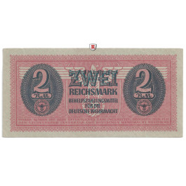 Besatzungsausgaben des 2. Weltkrieges 1939-1945, Behelfzahlmittel der Wehrmacht, 2 Reichsmark o.D., II, Rb. 506