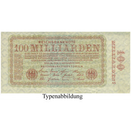 Inflation 1919-1924, 100 Md Mark 05.11.1923, II, Rb. 130a