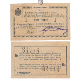 Deutsch-Ostafrika, 1 Rupie 01.11.1915, I, Rb. 917d