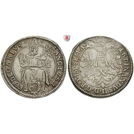 Frankreich, Elsass, Leopold Wilhelm von Österreich, Reichstaler o.J. (1626), ss+
