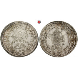 Salzburg, Bistum, Paris von Lodron, Reichstaler 1649, vz