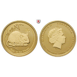 Australien, Elizabeth II., 15 Dollars 2008, 3,11 g fein, st