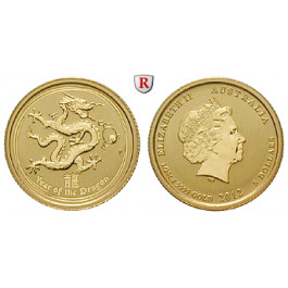 Australien, Elizabeth II., 5 Dollars 2012, 1,55 g fein, st