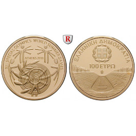Griechenland, Republik, 100 Euro 2011, 7,32 g fein, PP