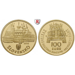 Slowakei, 100 Euro 2010, 8,55 g fein, PP