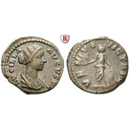 Römische Kaiserzeit, Lucilla, Frau des Lucius Verus, Denar nach 164, ss-vz/ss