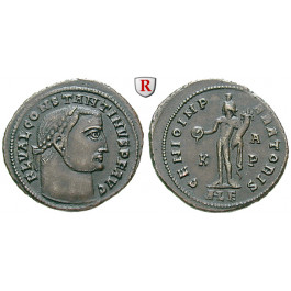 Römische Kaiserzeit, Constantinus I., Follis 308-310, vz