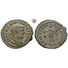 Römische Kaiserzeit, Maximianus Herculius, Follis 296-297, f.vz