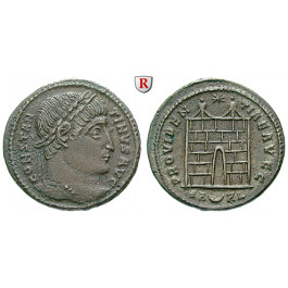 Römische Kaiserzeit, Constantinus I., Follis 325-326, ss-vz