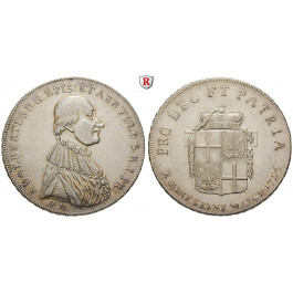 Fulda, Bistum, Adalbert von Harstall, Konventionstaler 1796, ss-vz