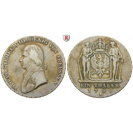 Brandenburg-Preussen, Königreich Preussen, Friedrich Wilhelm III., Reichstaler 1799, ss+