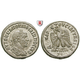 Römische Provinzialprägungen, Seleukis und Pieria, Antiocheia am Orontes, Philippus I., Tetradrachme 248-249, st