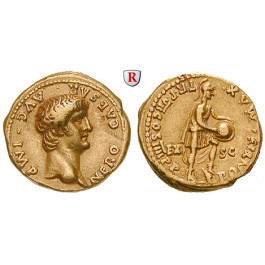 Römische Kaiserzeit, Nero, Aureus 60-61, ss+