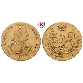 Brandenburg-Preussen, Königreich Preussen, Friedrich II., Friedrichs d`or 1751, ss