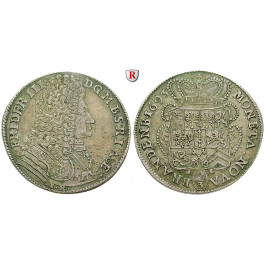 Brandenburg-Preussen, Kurfürstentum Brandenburg, Friedrich III., 2/3 Taler 1693, ss-vz