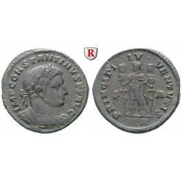 Römische Kaiserzeit, Constantinus I., Follis 308, ss+