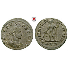 Römische Kaiserzeit, Crispus, Caesar, Follis 317, vz