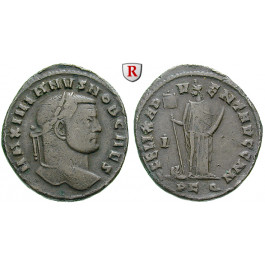 Römische Kaiserzeit, Maximianus Herculius, Follis 297-298, ss
