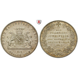 Bremen, Stadt, Taler 1863, vz