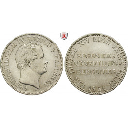 Brandenburg-Preussen, Königreich Preussen, Friedrich Wilhelm IV., Ausbeutetaler 1851, vz