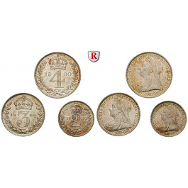 Grossbritannien, Victoria, Maundy-Satz 1900, vz-st