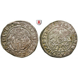 Sachsen, Albertinische Linie, Johann Georg I., 40 Groschen 1621, f.vz